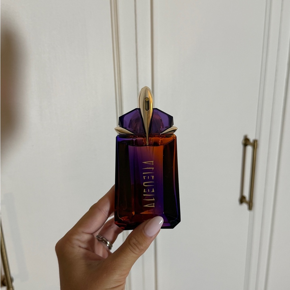 Mugler Purple and Gold Fragrance Bottle 2.0oz